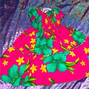 Toddler Hawaiian dress